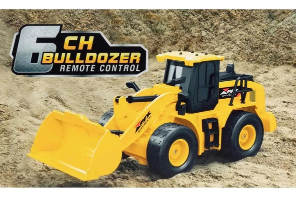 RC Uzaktan Kumandalı Bulldozer – Gerçekçi İnşaat Makinesi