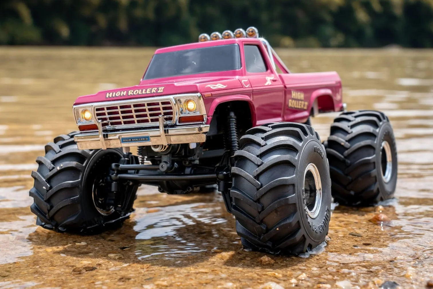 FMS FCX24 Smasher RTR 1/24 Elektrikli Monster Truck | 2 Hızlı Şanziman Portal Aks RC Araba