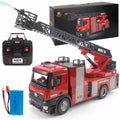 HUINA 1/14 RC yangın söndürme kamyonu itfaiye kombo su atma fonksiyonlu
