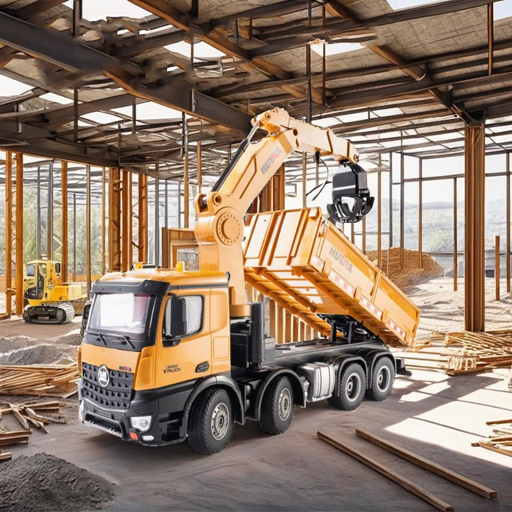HUINA 1538 RC iş makinesi çalışma pozisyonu