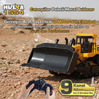 HUINA 1554 1/16 11CH RC Paletli Buldozer | Profesyonel Uzaktan Kumandalı İş Makinesi