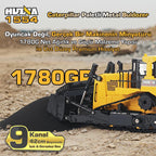 HUINA 1554 1/16 11CH RC Paletli Buldozer | Profesyonel Uzaktan Kumandalı İş Makinesi