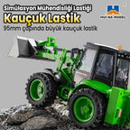HUINA 1579 RC Wheel Loader | 1/14 9CH 2.4GHz Sesli Işıklı Uzaktan Kumandalı Kepçe İş Makinesi
