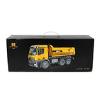 HUINA 1582 sesli ve ışıklı RC damperli kamyon