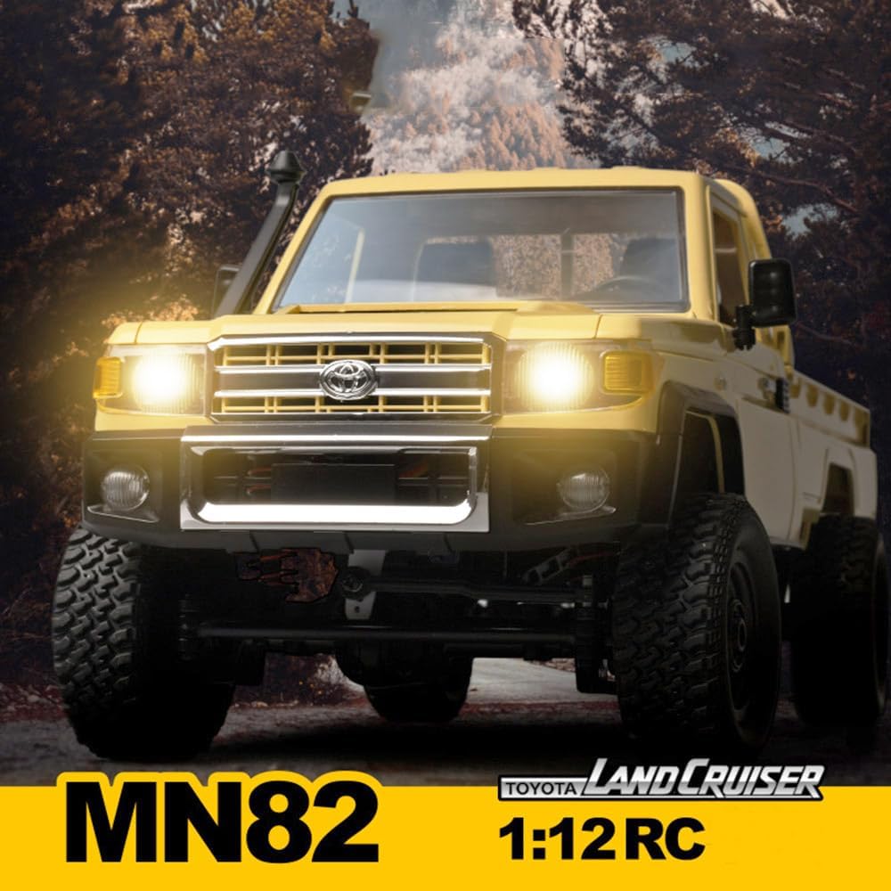 MN Model MN82 offroad sürüş performansı 4WD RC crawler uzaktan kumandalı araba
