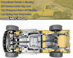 MN Model MN82 RC crawler ön çapraz görünüm offroad uzaktan kumandalı araba
