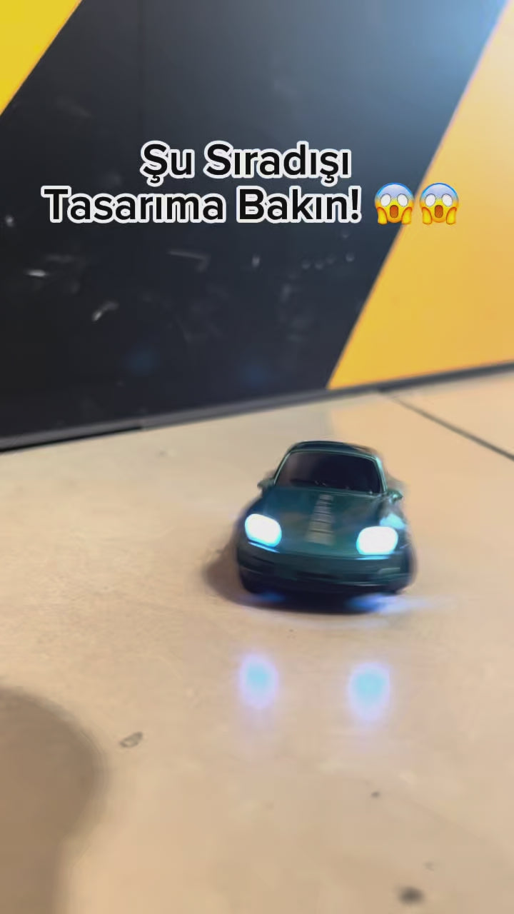1/64 Mini RC Drift Aracı – Porsche Tasarımlı Profesyonel Drift Araba
