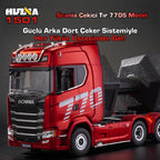 RC Şantiye | HUINA 1501 770S 1/18 19CH Scania RC Tır Çekicisi Kırmızı