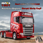 RC Şantiye | HUINA 1501 770S 1/18 19CH Scania RC Tır Çekicisi Kırmızı