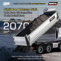 RC Şantiye | HUINA 1536 PRO 1/14 8x4 13CH Metal Damperli RC Kamyon Profesyonel İş Makinesi