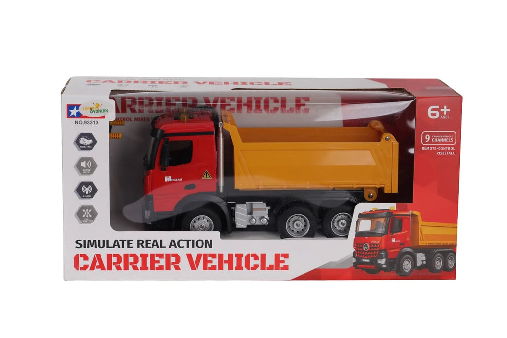 RC Damperli Kamyon | Full Fonksiyon 5 Mod Şarjlı Ses Efektli Işıklı Uzaktan Kumandalı