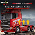 RC Şantiye | HUINA 1501 770S 1/18 19CH Scania RC Tır Çekicisi Kırmızı