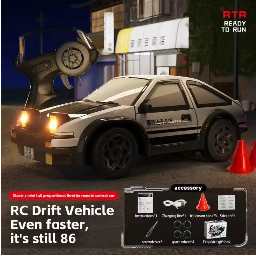 1/64 Mini RC Drift Aracı – Porsche Tasarımlı Profesyonel Drift Araba