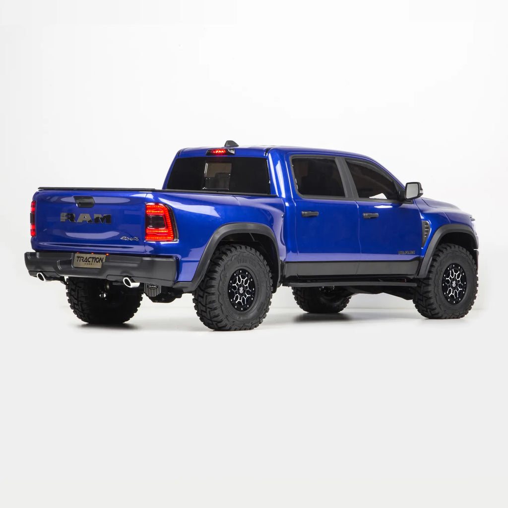 Traction Hobby 1/8 Dodge RAM 1500 TRX RTR Brushless RC Crawler | Lisanslı 4WD Trail Kamyon